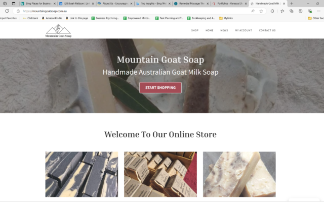 Mountain Goat Soap - Handmade goatmilk soaps online store